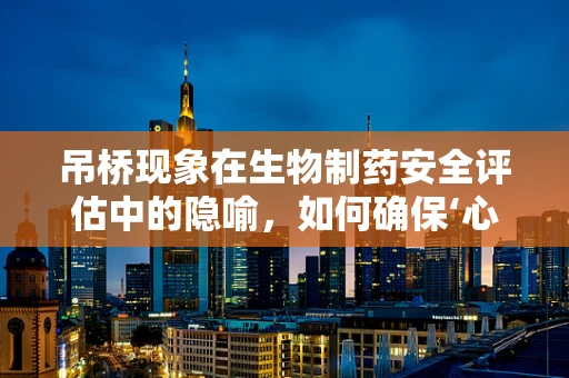 吊桥现象在生物制药安全评估中的隐喻，如何确保‘心跳加速’不误判为兴奋？