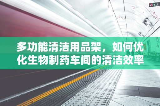 多功能清洁用品架，如何优化生物制药车间的清洁效率？