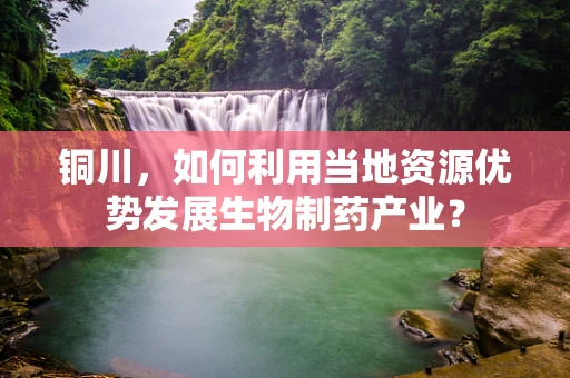 铜川，如何利用当地资源优势发展生物制药产业？