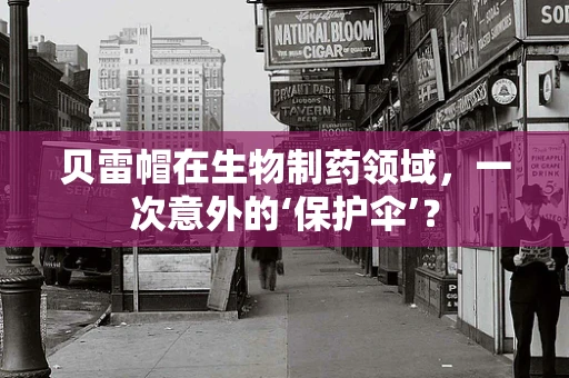 贝雷帽在生物制药领域，一次意外的‘保护伞’？