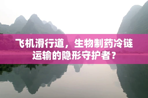 飞机滑行道，生物制药冷链运输的隐形守护者？