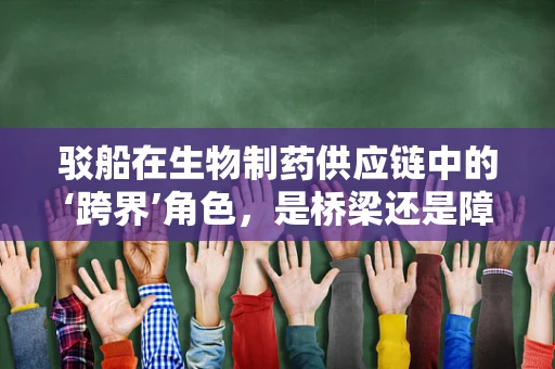 驳船在生物制药供应链中的‘跨界’角色，是桥梁还是障碍？